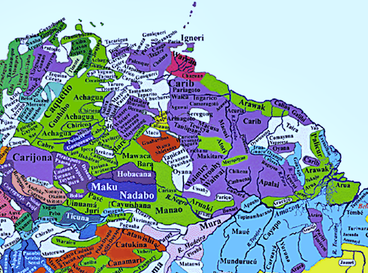 Amerindian Map 